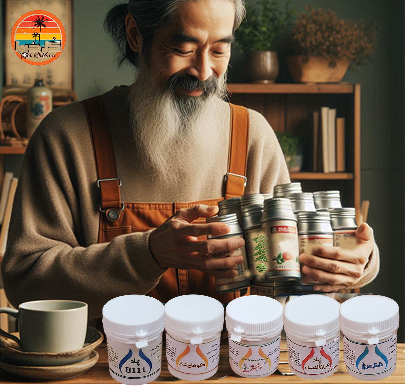 پک پماد گیاهی تسکین درد مفاصل وعضلانی